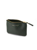 COMME DES GARCONS - Classic Leather Zip Pouch - SA8100 - Bottle Green - Side