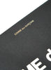 COMME DES GARÇONS - Huge Logo Leather Zip Pouch, Black - Detail
