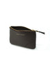 COMME DES GARÇONS - Small Classic Leather Zip Pouch, Brown - Angle