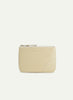 COMME DES GARCONS - Small Classic Leather Zip Pouch - SA8100 - Off White - Front