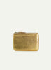 COMME DES GARCONS - Small Leather Zip Pouch - SA8100G - Gold - Front