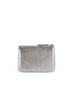 COMME DES GARCONS - Small Leather Zip Pouch - Silver - Back