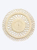 CORO CORA - SET OF TWO HAND WOVEN MAGNOLIA PLACEMATS, NATURAL - 2