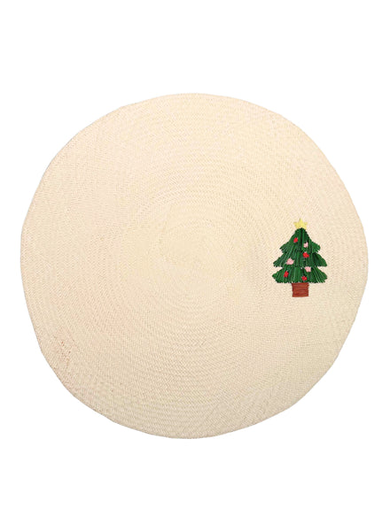 CORO CORA - SET OF TWO CHRISTMAS TREE PLACEMATS - Single