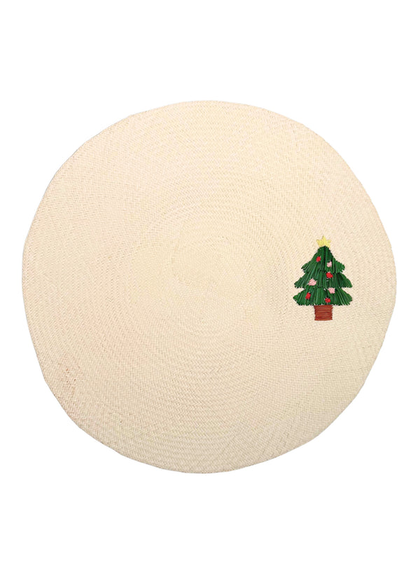CORO CORA - SET OF TWO CHRISTMAS TREE PLACEMATS - Single