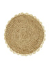 CORO CORA - Fique Scallop Placemats - Front