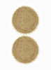 CORO CORA - Fique Scallop Placemats - Set
