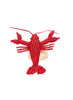 SET OF FOUR HAND WOVEN LOBSTER NAPKIN RINGS - CORO CORA