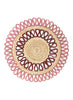 CORO CORA - Magnolia placemats - Pink - Burgundy - Single 