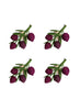 CORO CORA - Olive Branch Napkin Rings - Set 