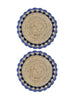 CORO CORA - Petal placemats - Baby Blue - Navy - Lead Image
