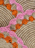 CORO CORA - Petal placemats - Light Pink - Orange - Detail