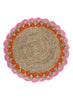 CORO CORA - Petal placemats - Light Pink - Orange - Single