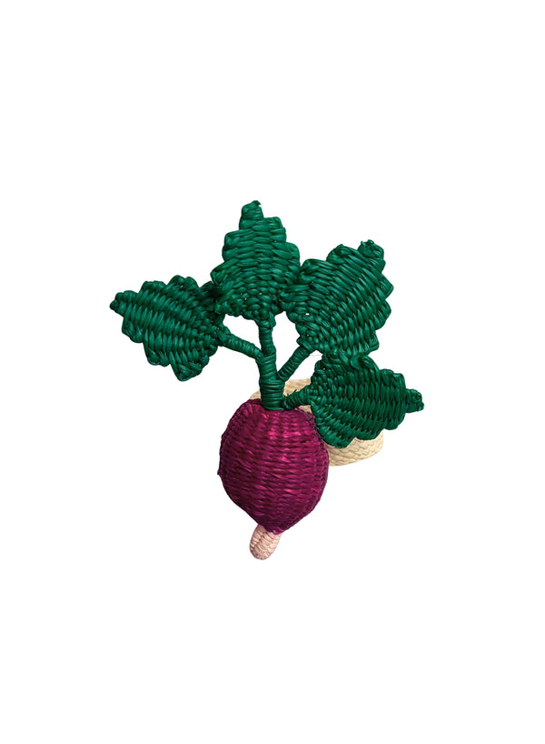 CORO CORA - Radish Napkin Rings - Front 