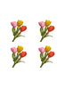 CORO CORA - Tulips Napkin Rings - Set
