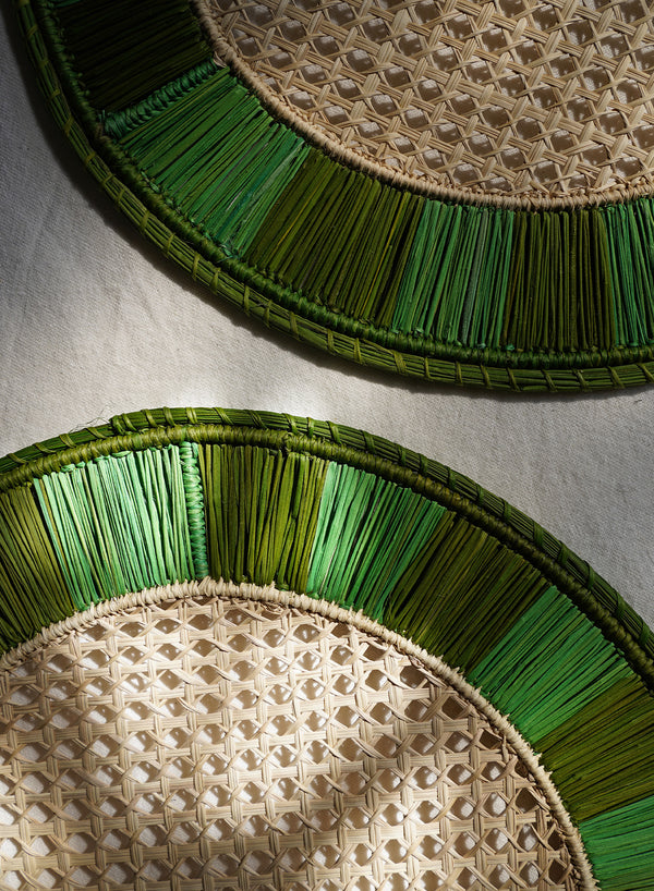 CORO CORA - Twist placemats - Green - Lifestyle 