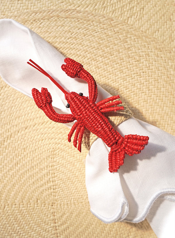 CORO CORA - Lobster Napkin Ring - Lifestyle 