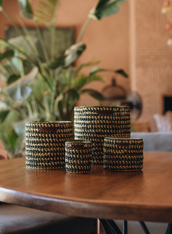 CÔTÉ BOUGIE - MONA Crochet Candle - lifestyle