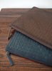 DRAGON DIFFUSION - A4 Woven Pochette - Dark Brown - Lifestyle