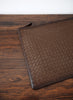 DRAGON DIFFUSION - A4 Woven Pochette - Dark Brown - Lifestyle