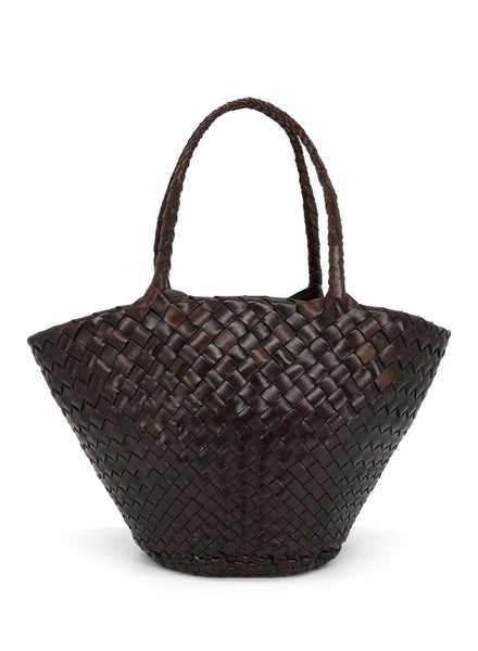 JANE CARR - DRAGON DIFFUSION - EGOLA Bag Dark Brown - Front