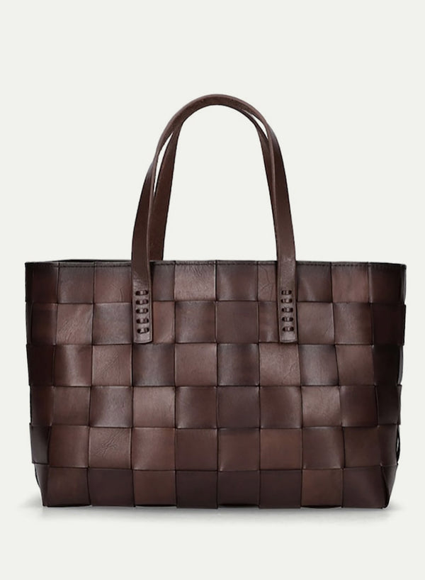 DRAGON DIFFUSION - Japan Tote - Dark Brown  - Front