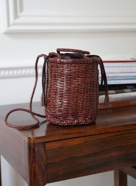 DRAGON DIFFUSION - Lina Mini Bucket Bag - Bruciato - lifestyle