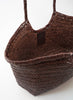 DRAGON DIFFUSION - Nantucket Basket Bag - Large - Bruciato - Inside