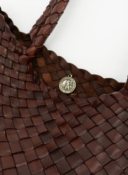 JANE CARR - DRAGON DIFFUSION - Santa Croce Large Bruciato Bag - Detail 4