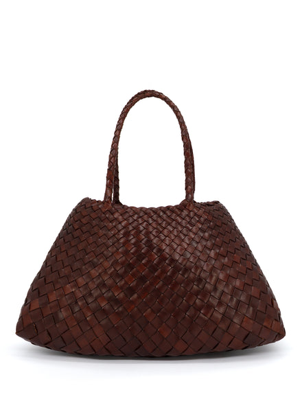 JANE CARR - DRAGON DIFFUSION - Santa Croce Large Bruciato Bag - Front