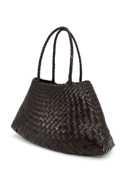 JANE CARR - DRAGON DIFFUSION - Santa Croce Large Dark Brown Bag - Detail 1