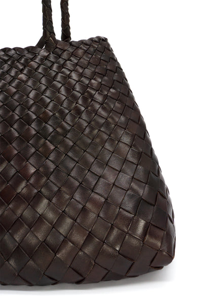 JANE CARR - DRAGON DIFFUSION - Santa Croce Large Dark Brown Bag - Detail 3