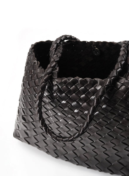 DRAGON DIFFUSION - Santa Croce Bag - Large - Black - Inside
