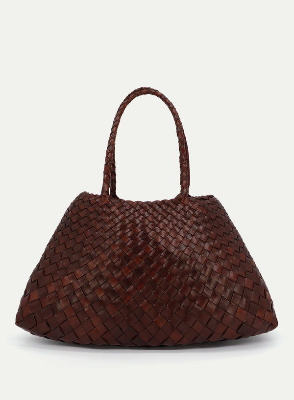 DRAGON DIFFUSION - Santa Croce Bag - Large - Bruciato - Front