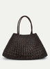 DRAGON DIFFUSION - Santa Croce Bag - Large - Dark Brown - Front
