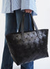 DRAGON DIFFUSION - Black Leather Crossover Tote - Model 1