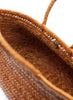 JANE CARR - DRAGON DIFFUSION - Large Tan Triple Jump Basket Bag - close up 1