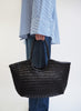 DRAGON DIFFUSION - Large Black Nantucket Basket Bag - Model 1