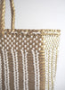 DRAGON DIFFUSION - Pewter and White Big Bali Basket Bag - Detail 5