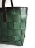 DRAGON DIFFUSION - Forest Green Leather Japan Tote - Detail 1