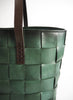 DRAGON DIFFUSION - Forest Green Leather Japan Tote - Detail 3