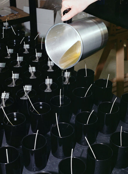 EVERMORE MOON Candle - Making