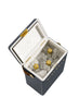 FIELDBAR - Drinks Box - Oyster Grey - Open Lid