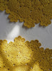 FLEUR RAFFIA PLACEMATS - Set of Two - Yellow - Lifestyle 