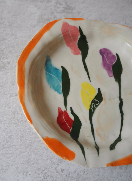 MEGAN BAKER - Floral Salad Plate - 2