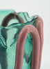 GAETANO PESCE - Indian Summer Vase - Clear Aqua and Mauve - Detail