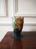 GAETANO PESCE - Twins C Vase, Aqua and Brown - Lifestyle