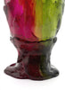 GAETANO PESCE BY CORSI DESIGN - TWINS C VASE, BOTTLE GREEN AND FUCHSIA - Detail 2