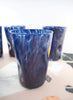 Set of Six Goti de Fornasa Murano Tumblers - Navy - 3