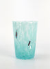 Set of Four Goti de Fornasa Murano Tumblers - Sky Blue - 4